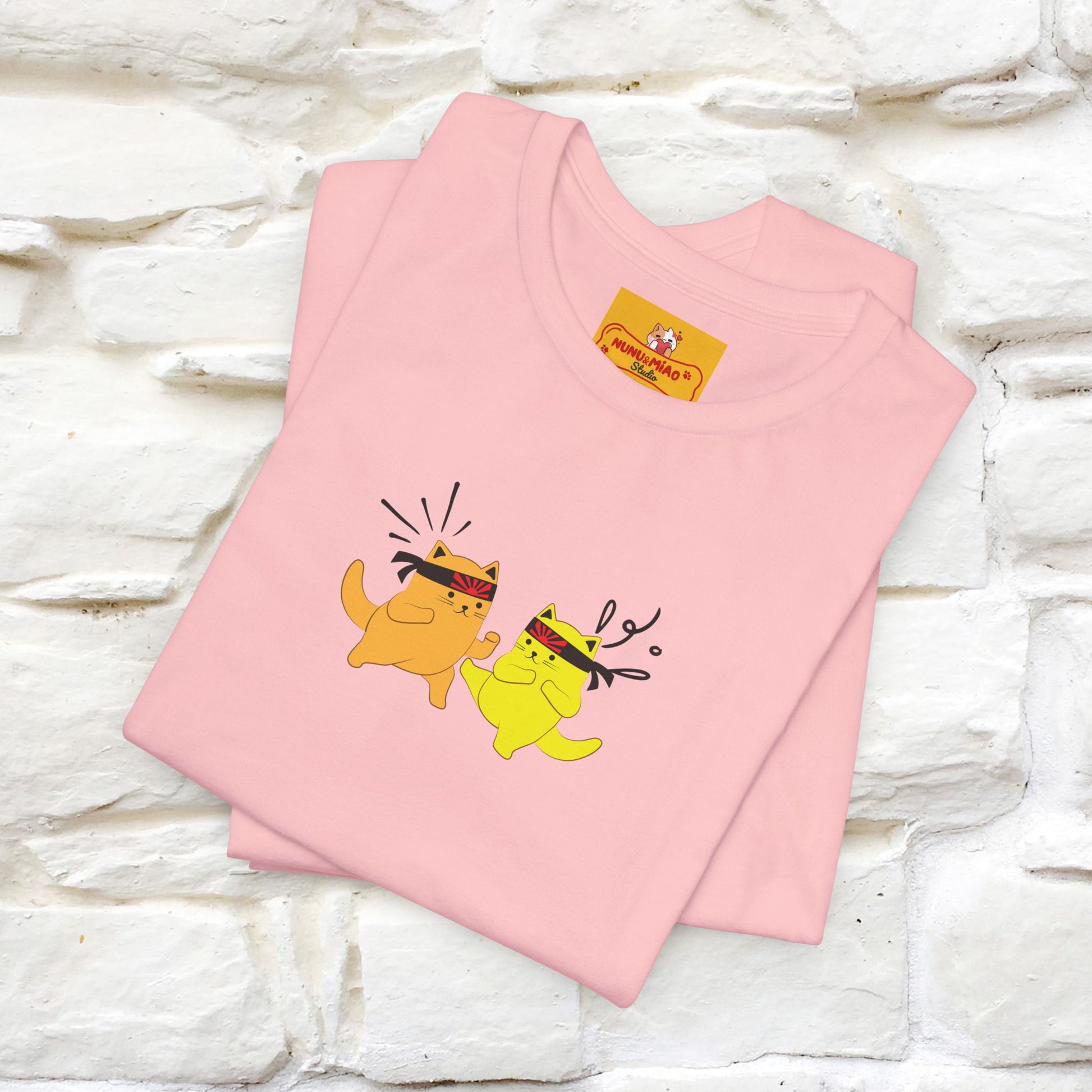 "You Have the Power to Protect Your Peace" Cat T-Shirt| Front & Back Design | Nunu&Miao Studio - Nunu&Miao Studio