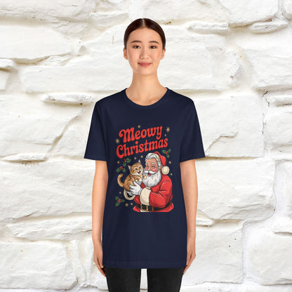 “Meowy Christmas” | Cat T-Shirt | Nunu&Miao Studio