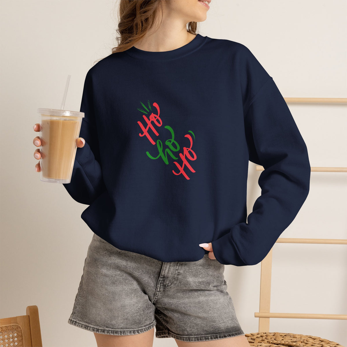 ''It's This Time...Christmas '' |Cat Sweatshirt | Nunu&Miao Studio