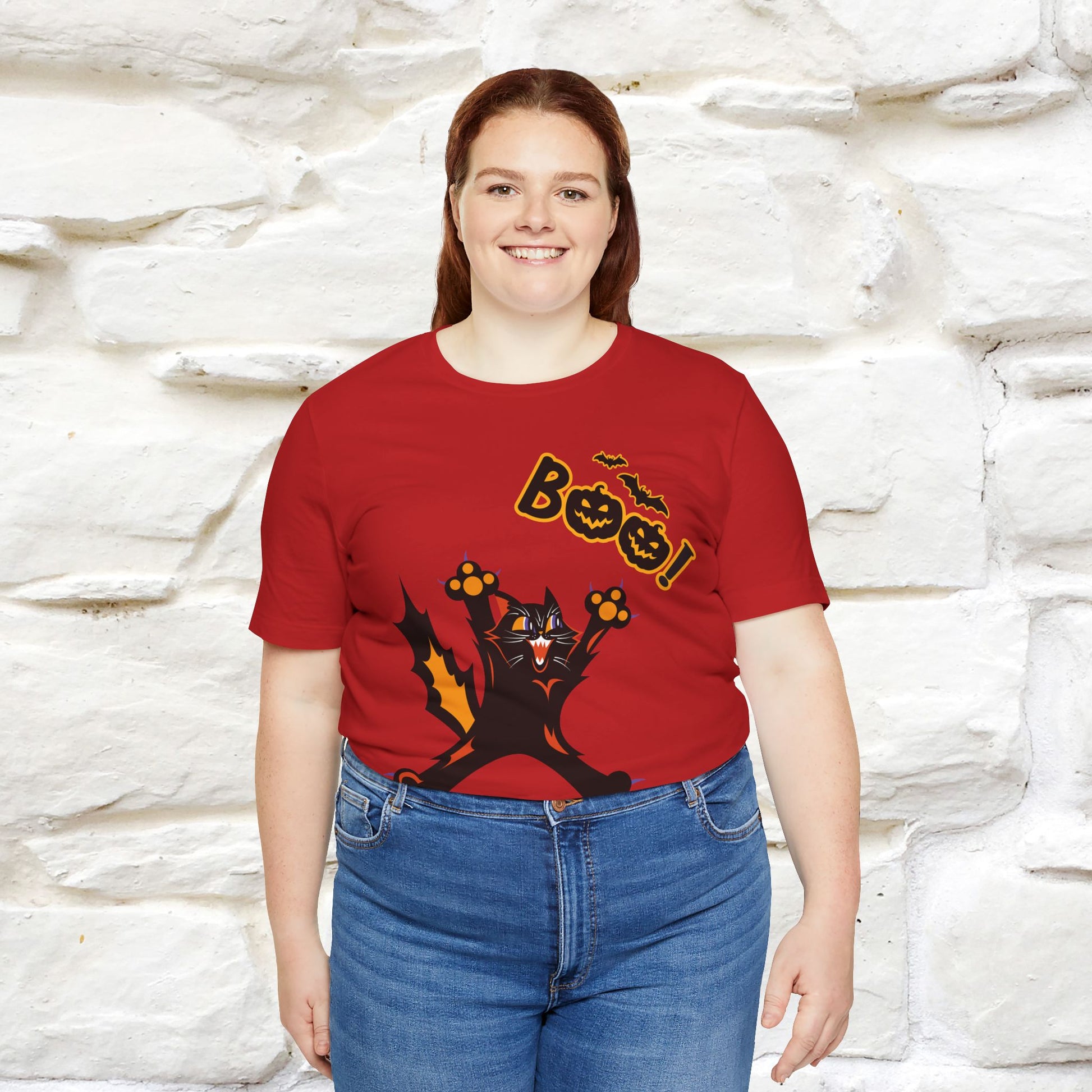 "Boo" Cat  T-shirt |Nunu&Miao Studio - Nunu&Miao Studio