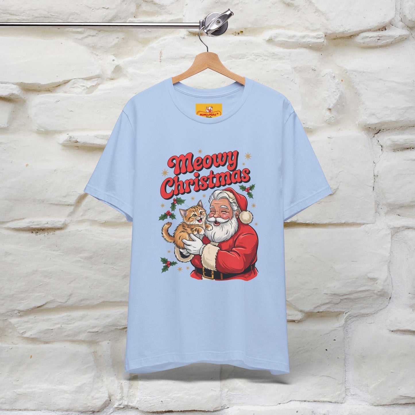 “Meowy Christmas” | Cat T-Shirt | Nunu&Miao Studio