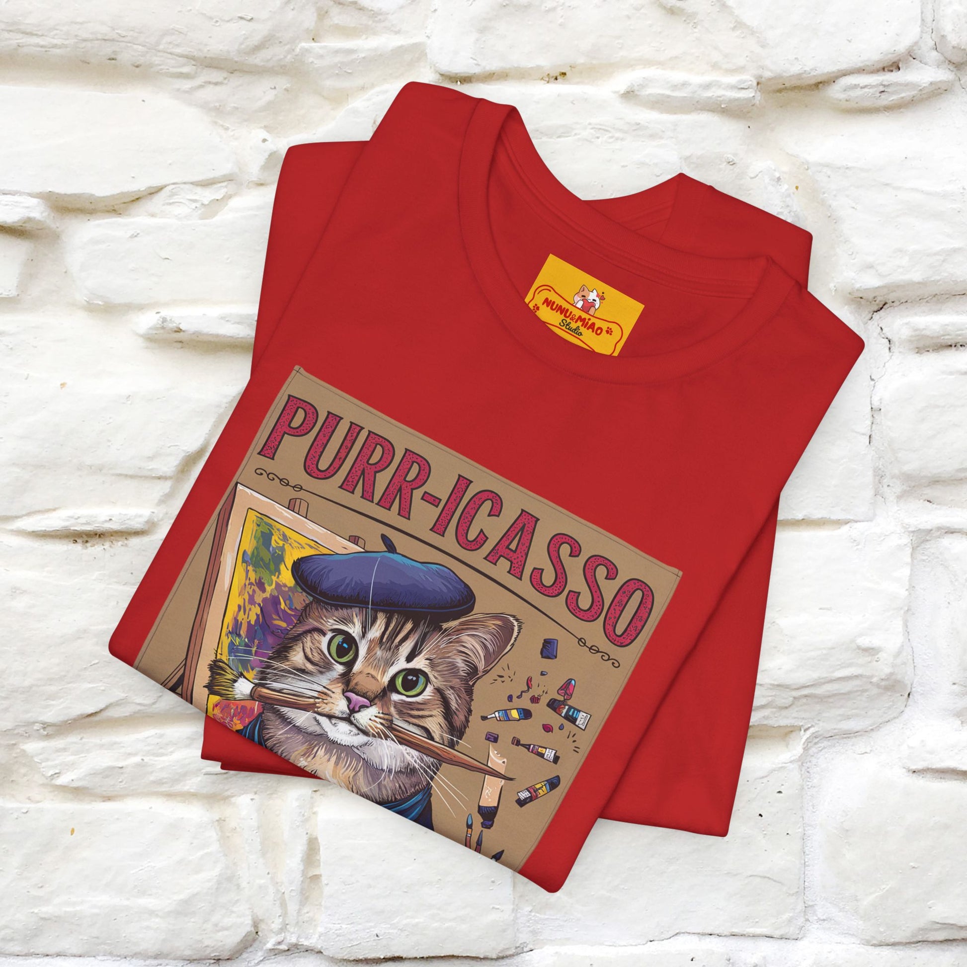 ''Purr-Icasso Masters Of Meows'' | CatT-Shirt | Nunu&Miao Studio - Nunu&Miao Studio