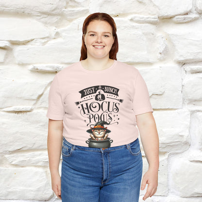 "Just A Bunch Of Hocus Pocus" Cat  T-shirt |Nunu&Miao Studio - Nunu&Miao Studio