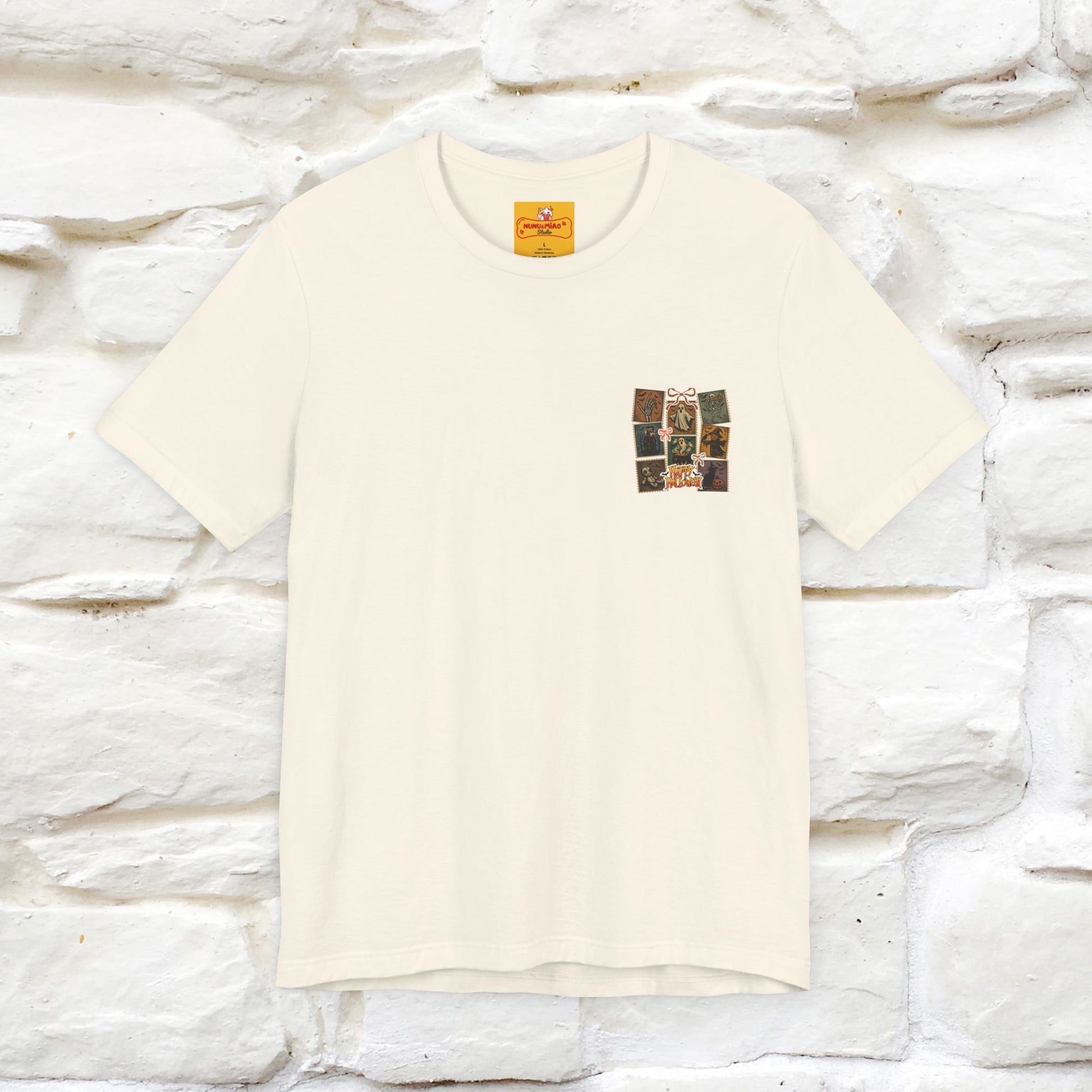 "Spooky Vibes" Cat T-shirt |Nunu&Miao Studio - Nunu&Miao Studio