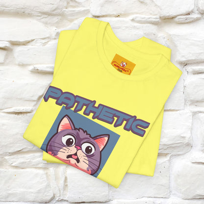 ''Pathetic Human'' | Funny Cat T-Shirt | Nunu&Miao Studio - Nunu&Miao Studio
