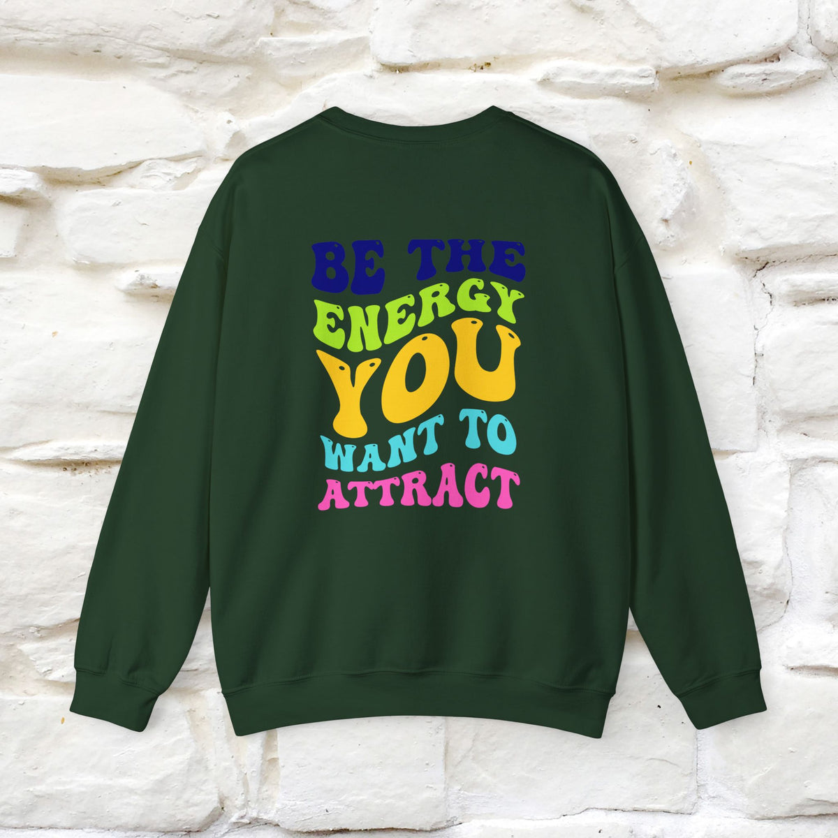 "Be The Energy ...'' |Cat Sweatshirt | Nunu&Miao Studio