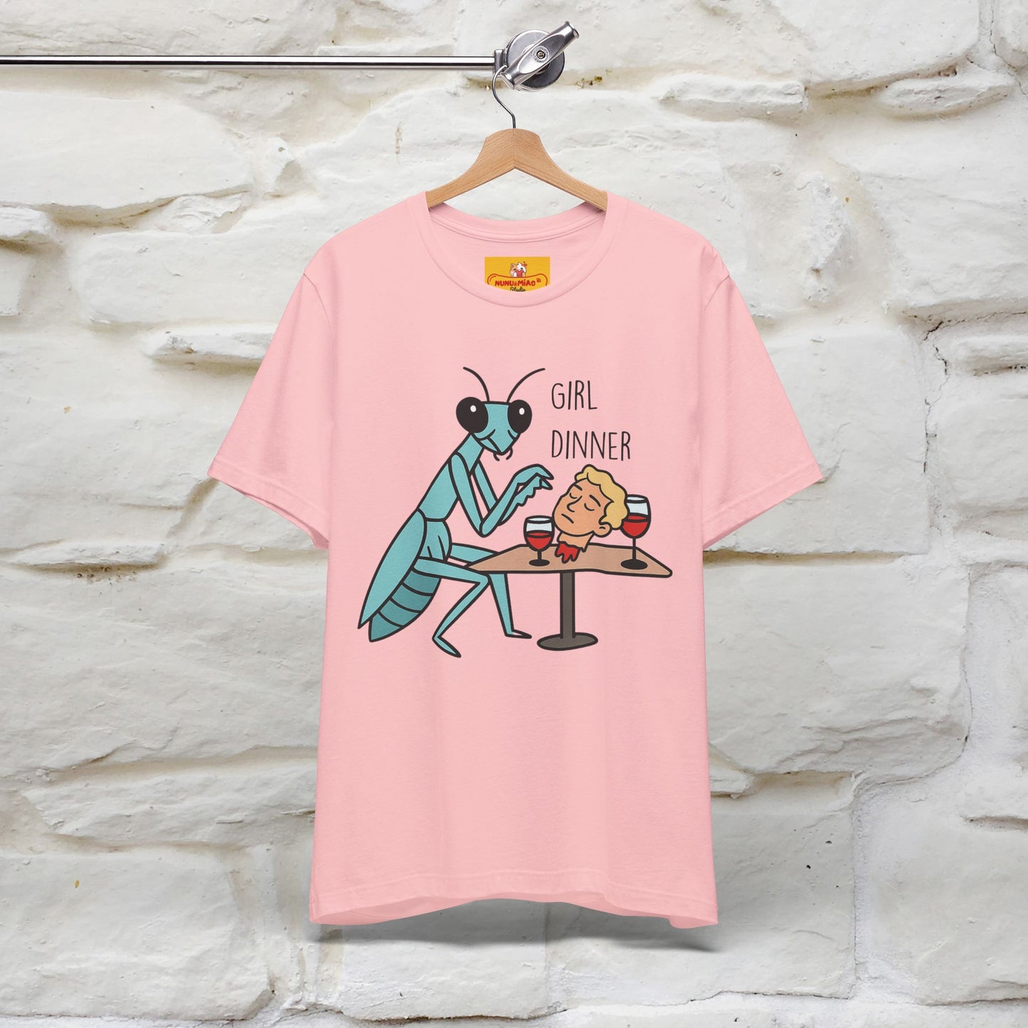 "Girl Dinner" Funny T-shirt |Nunu&Miao Studio - Nunu&Miao Studio