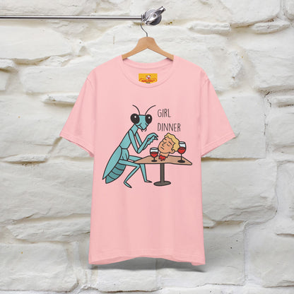 "Girl Dinner" Funny T-shirt |Nunu&Miao Studio - Nunu&Miao Studio