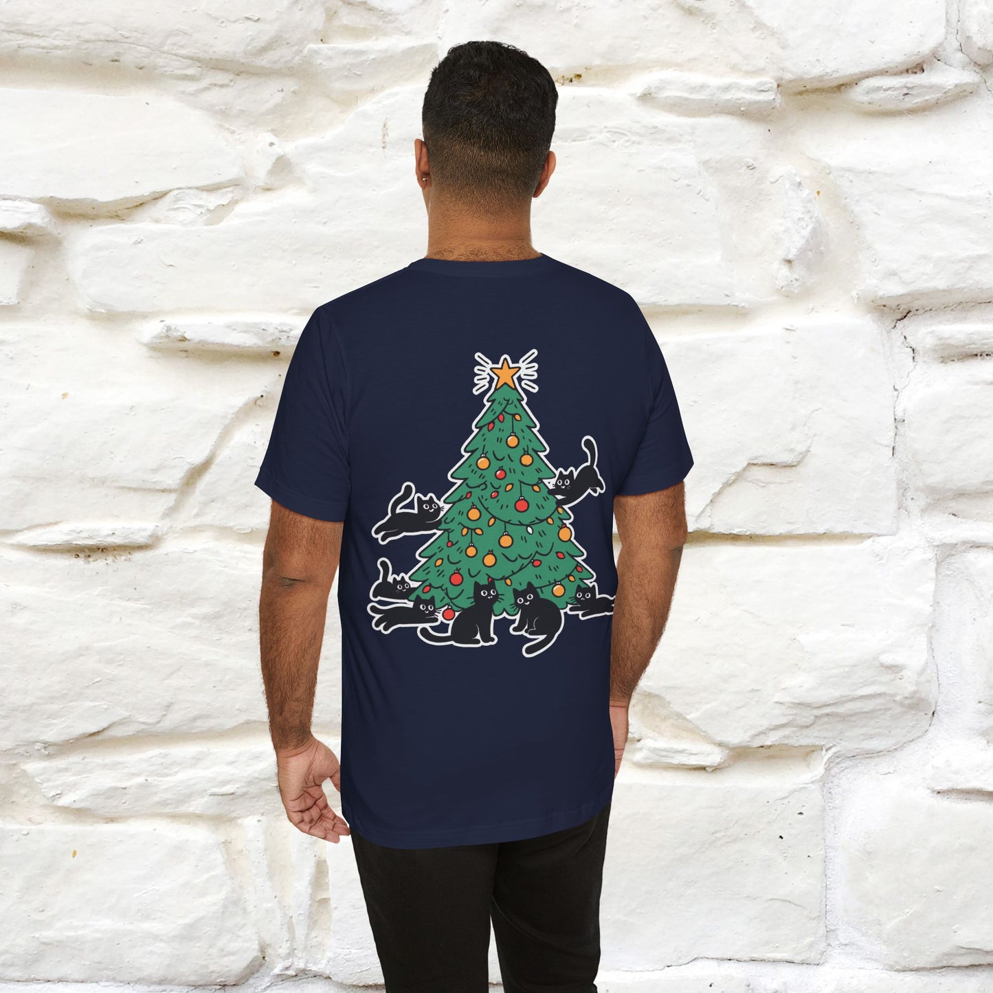 “Cat Christmas Tree” | Cat T-Shirt | Nunu&Miao Studio