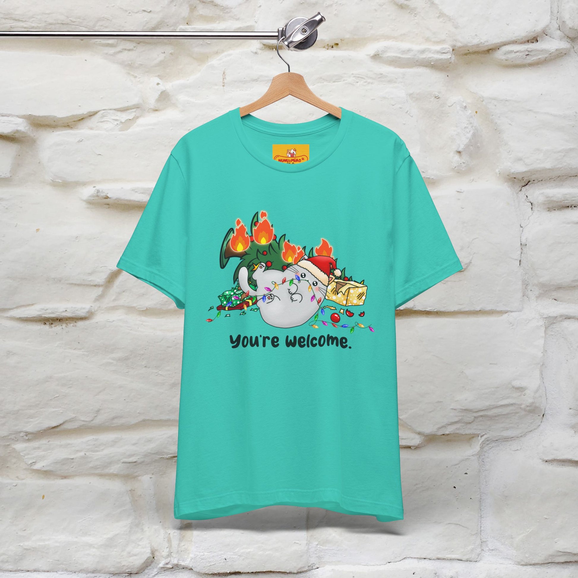 You're Welcome | Sarcastic Cat Christmas Shirt  |Nunu&Miao Studio - Nunu&Miao Studio
