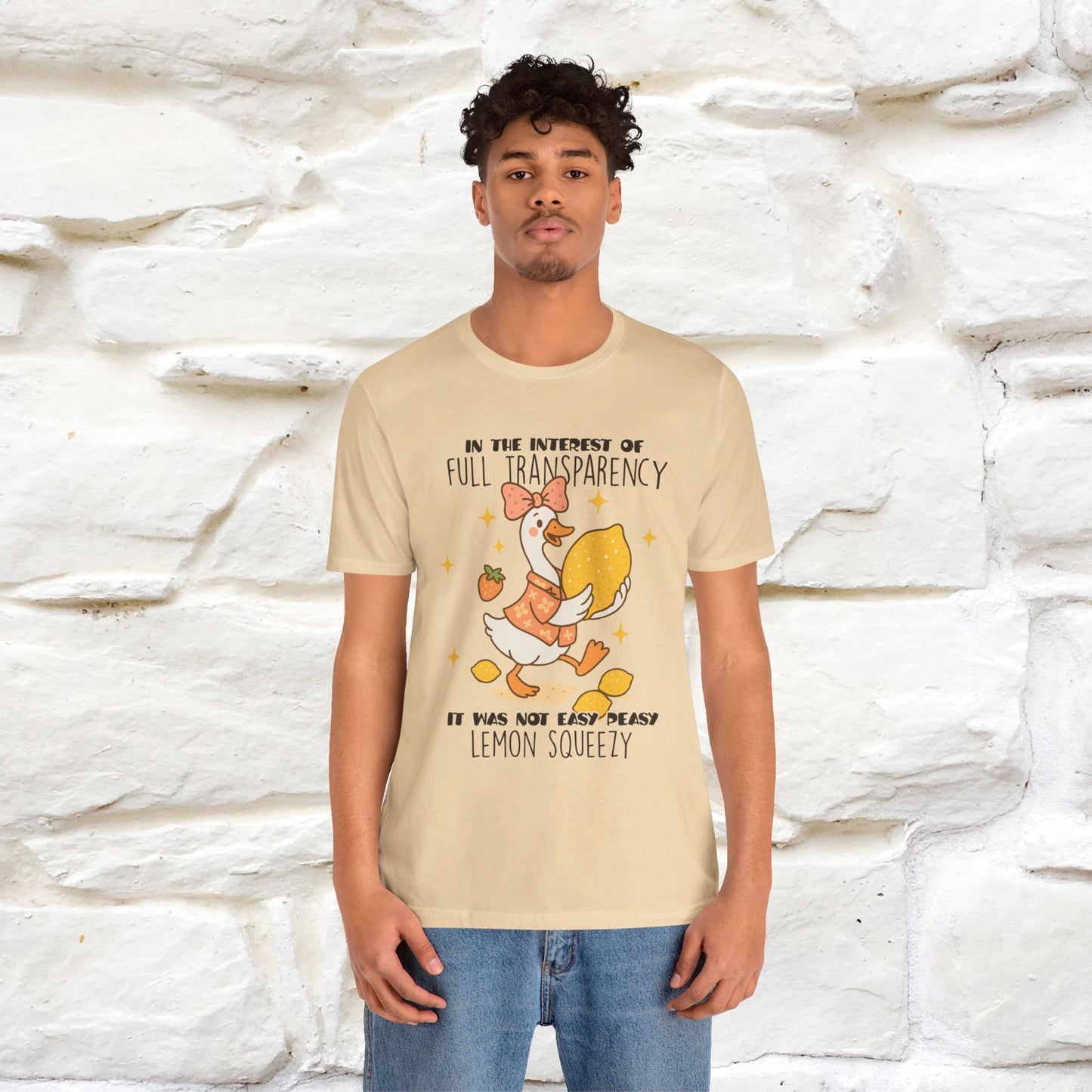 "It Was Not Easy Peasy" Funny T-shirt |Nunu&Miao Studio - Nunu&Miao Studio