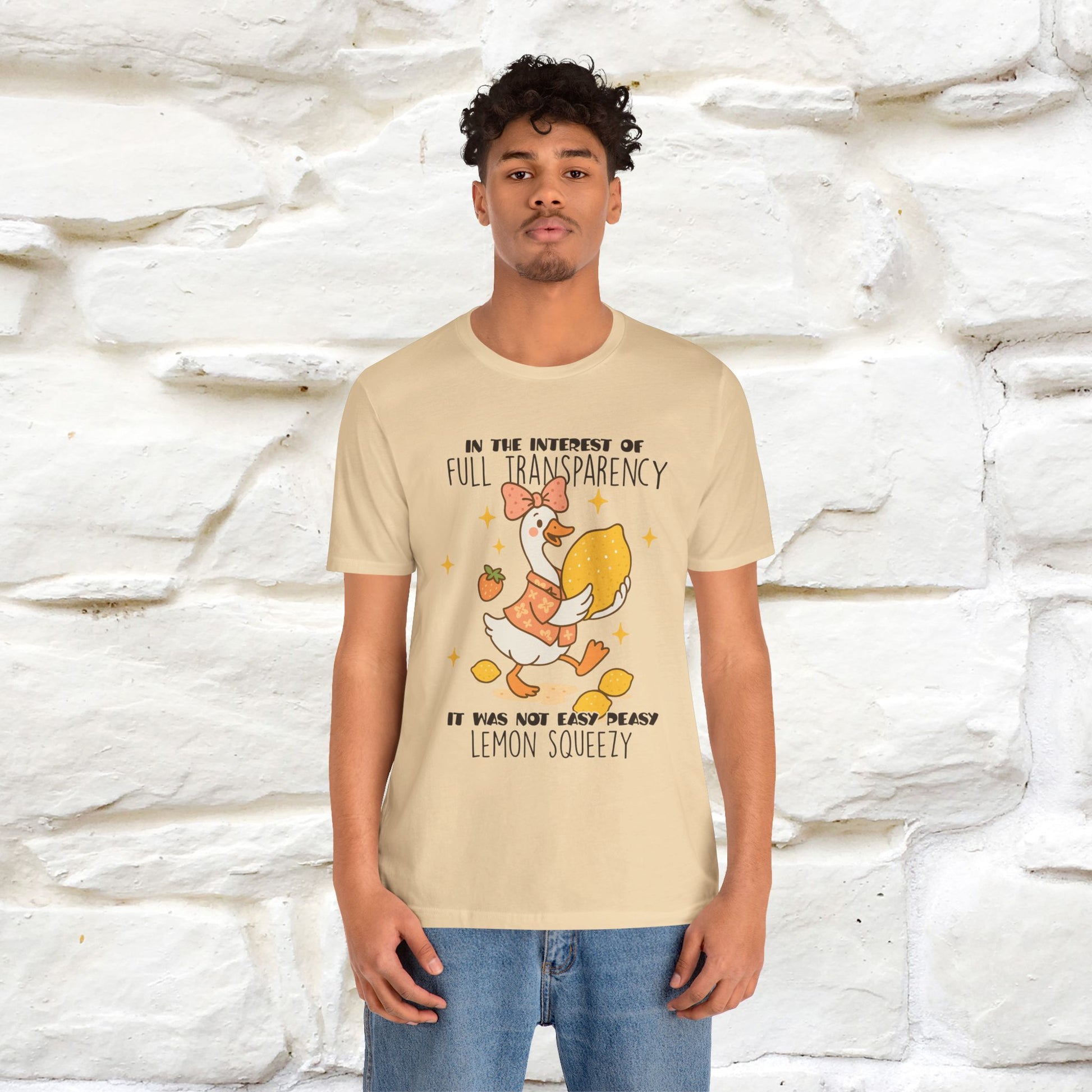 "It Was Not Easy Peasy" Funny T-shirt |Nunu&Miao Studio - Nunu&Miao Studio