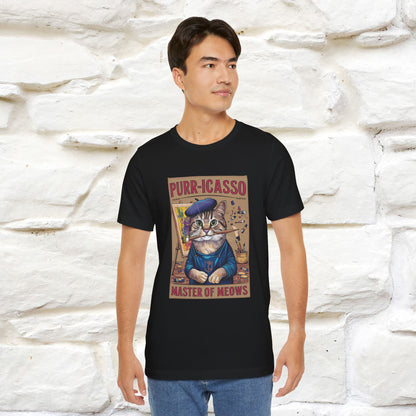 ''Purr-Icasso Masters Of Meows'' | CatT-Shirt | Nunu&Miao Studio - Nunu&Miao Studio
