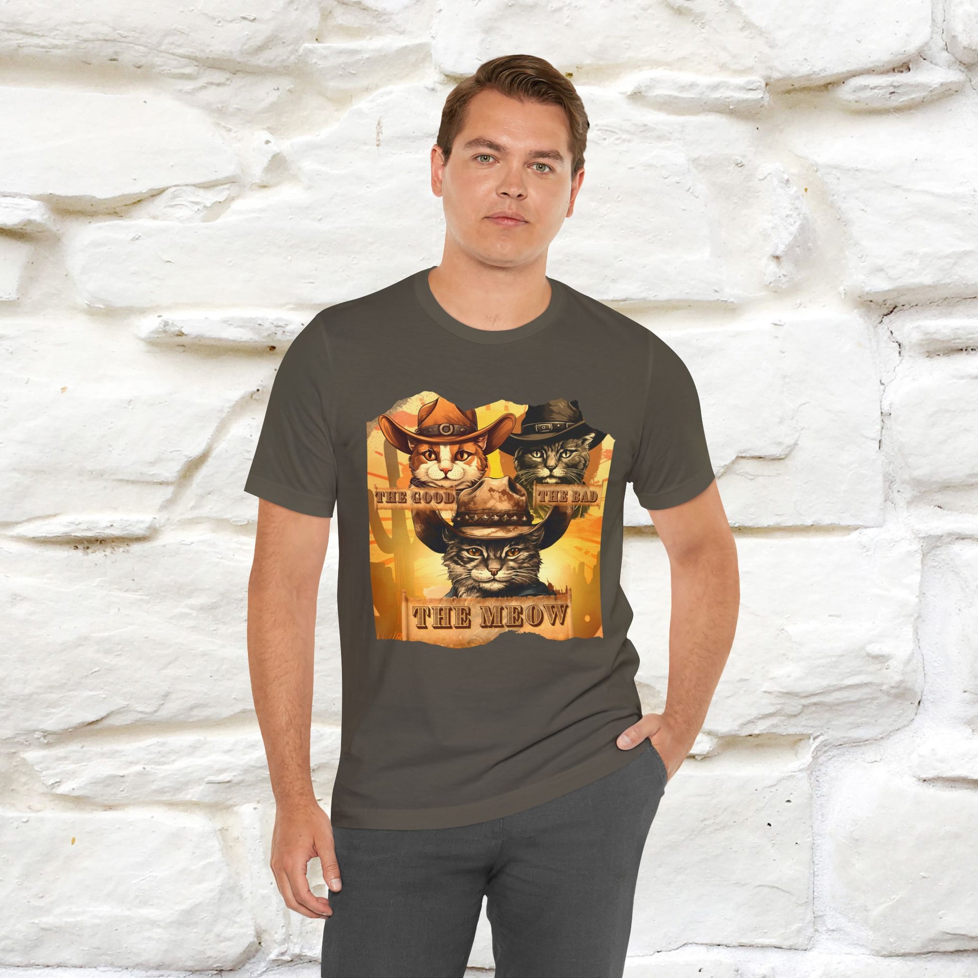 ''The Good, the Bad, and the Meow''| CatT-Shirt | Nunu&Miao Studio - Nunu&Miao Studio