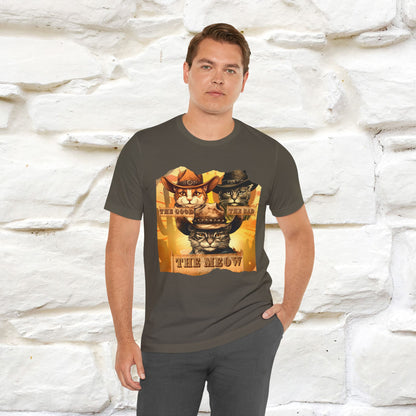 ''The Good, the Bad, and the Meow''| CatT-Shirt | Nunu&Miao Studio - Nunu&Miao Studio