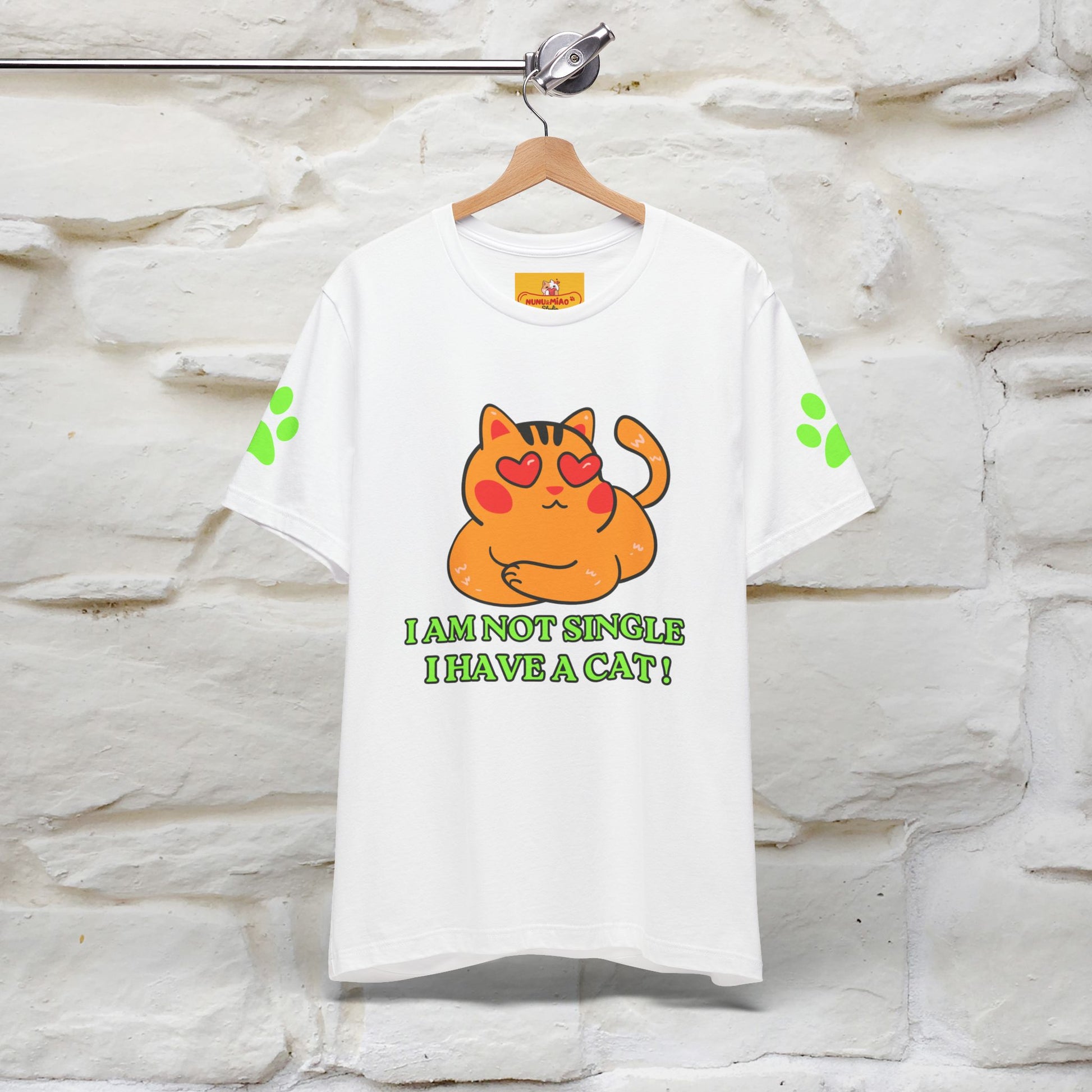 ''I’m Not Single, I Have a Cat'' |Cat Shirt | Nunu&Miao Studio - Nunu&Miao Studio