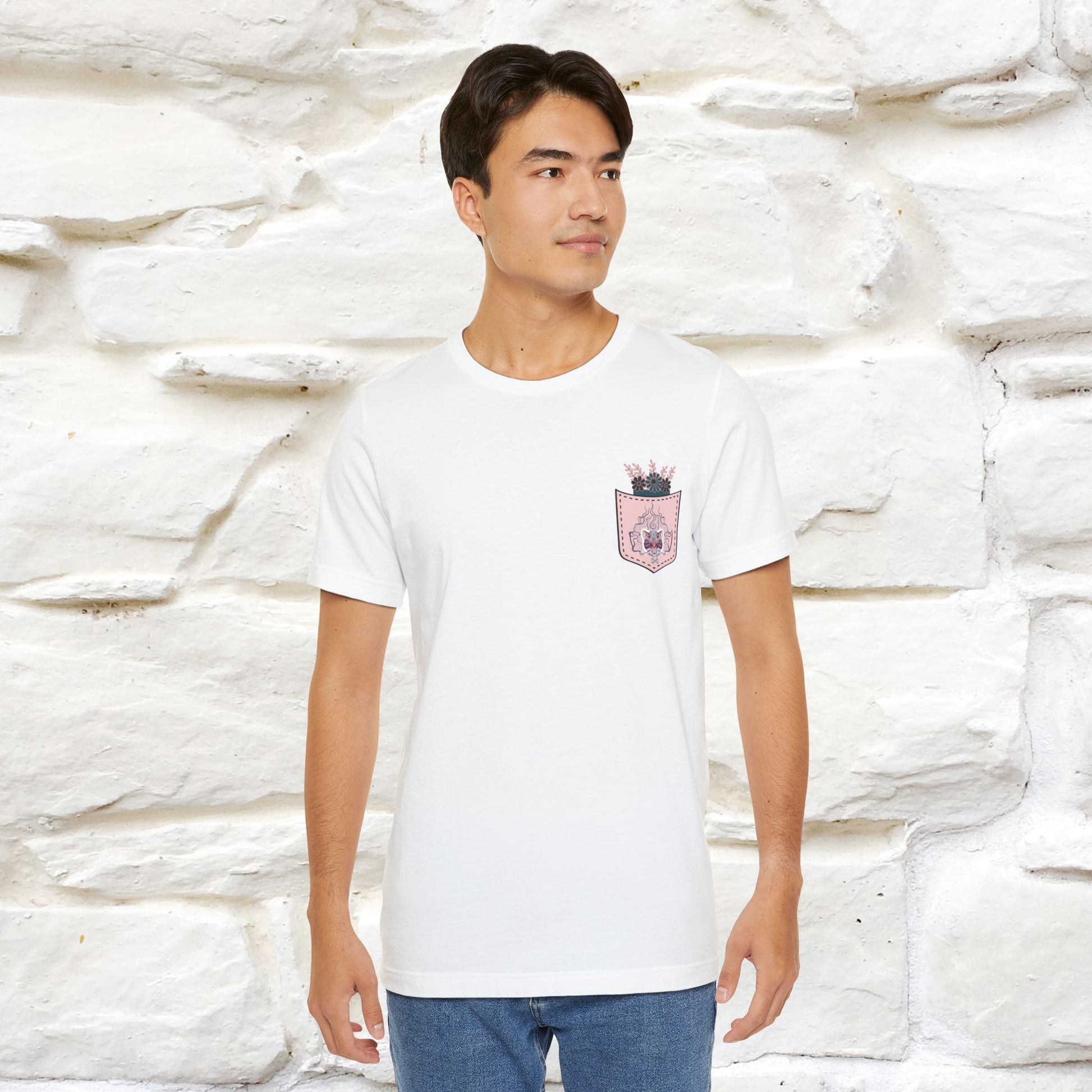 ''Air Fire Cat'' | Cat T-Shirt Front and Back Design | Nunu&Miao Studio - Nunu&Miao Studio