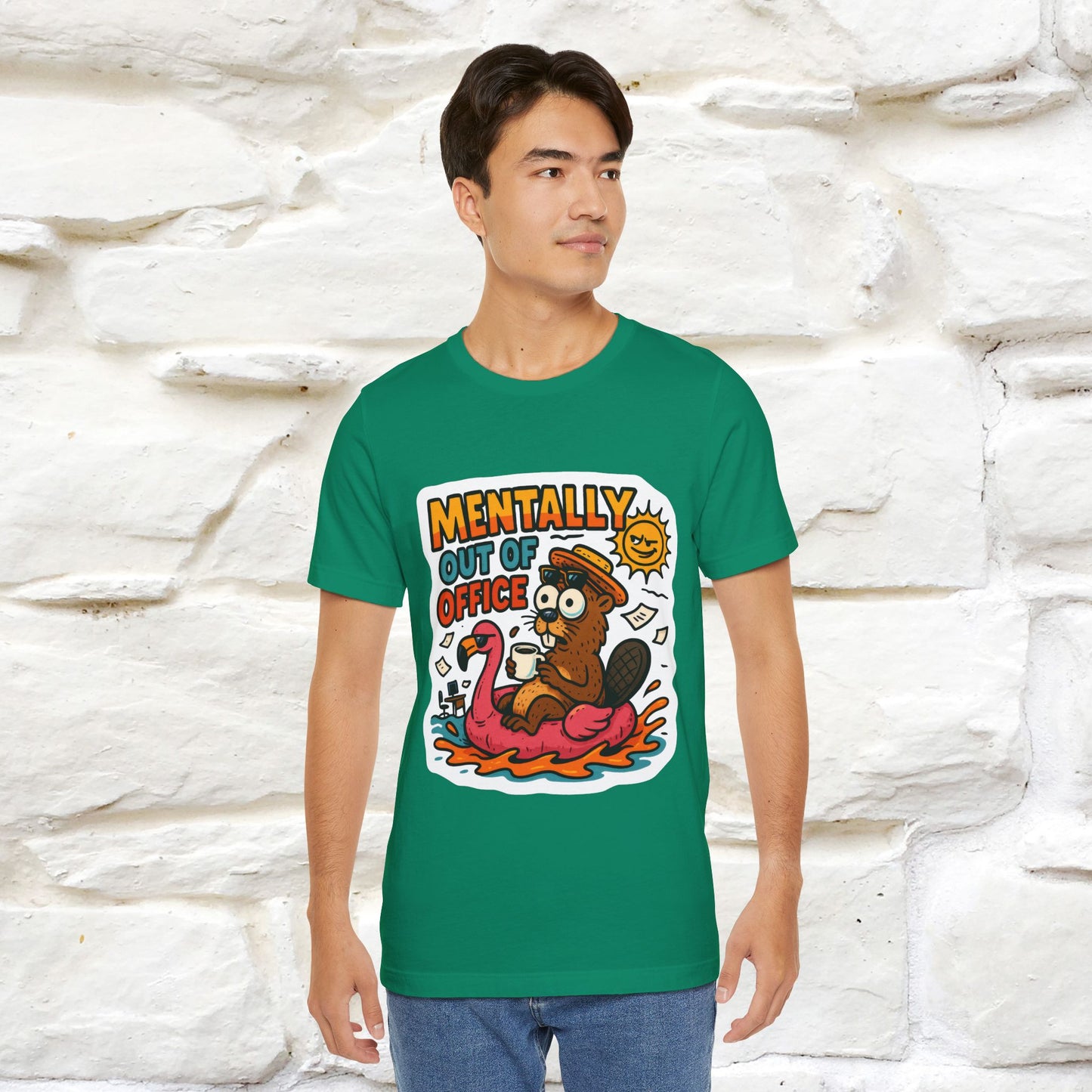 ''Mentally Out Of Office''|  Sarcastic Cat T-Shirt | Nunu&Miao Studio