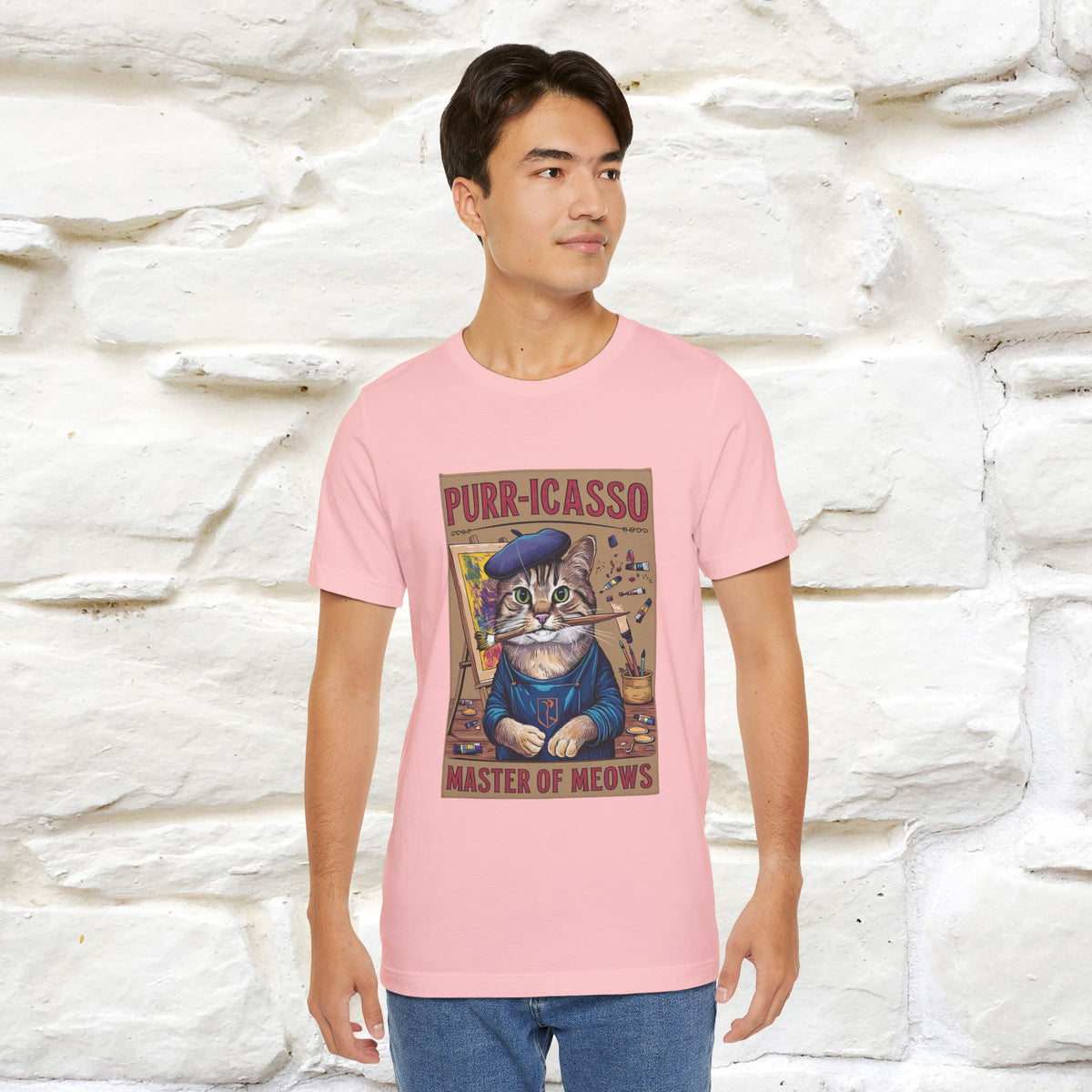 ''Purr-Icasso Masters Of Meows'' | CatT-Shirt | Nunu&Miao Studio