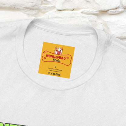 "I Need My Beer Right Meow!" Cat  T-shirt |Nunu&Miao Studio