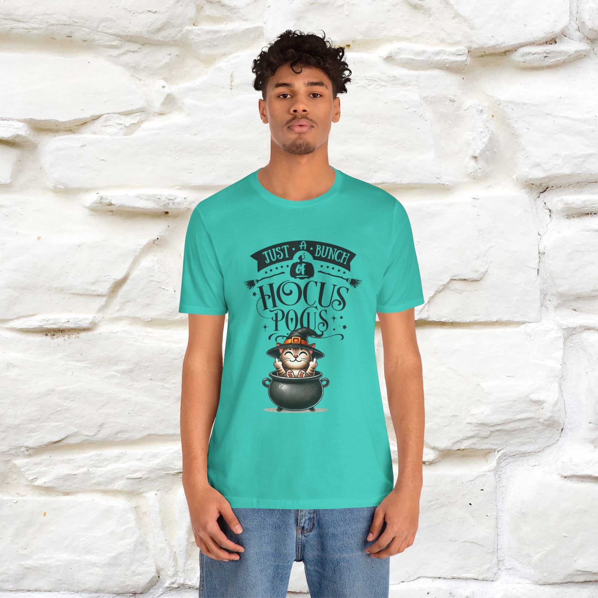 "Just A Bunch Of Hocus Pocus" Cat  T-shirt |Nunu&Miao Studio - Nunu&Miao Studio