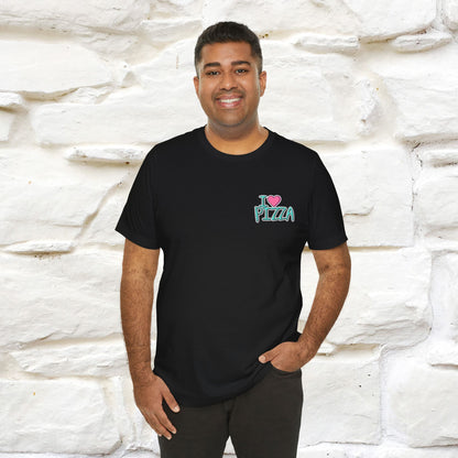 "I Love Pizza"| Cat T-shirt | Nunu&Miao Studio - Nunu&Miao Studio