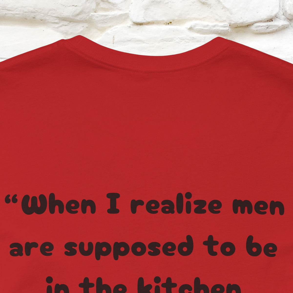 ’“When I realize men are ...." Funny Cat T-Shirt | Nunu&Miao Studio