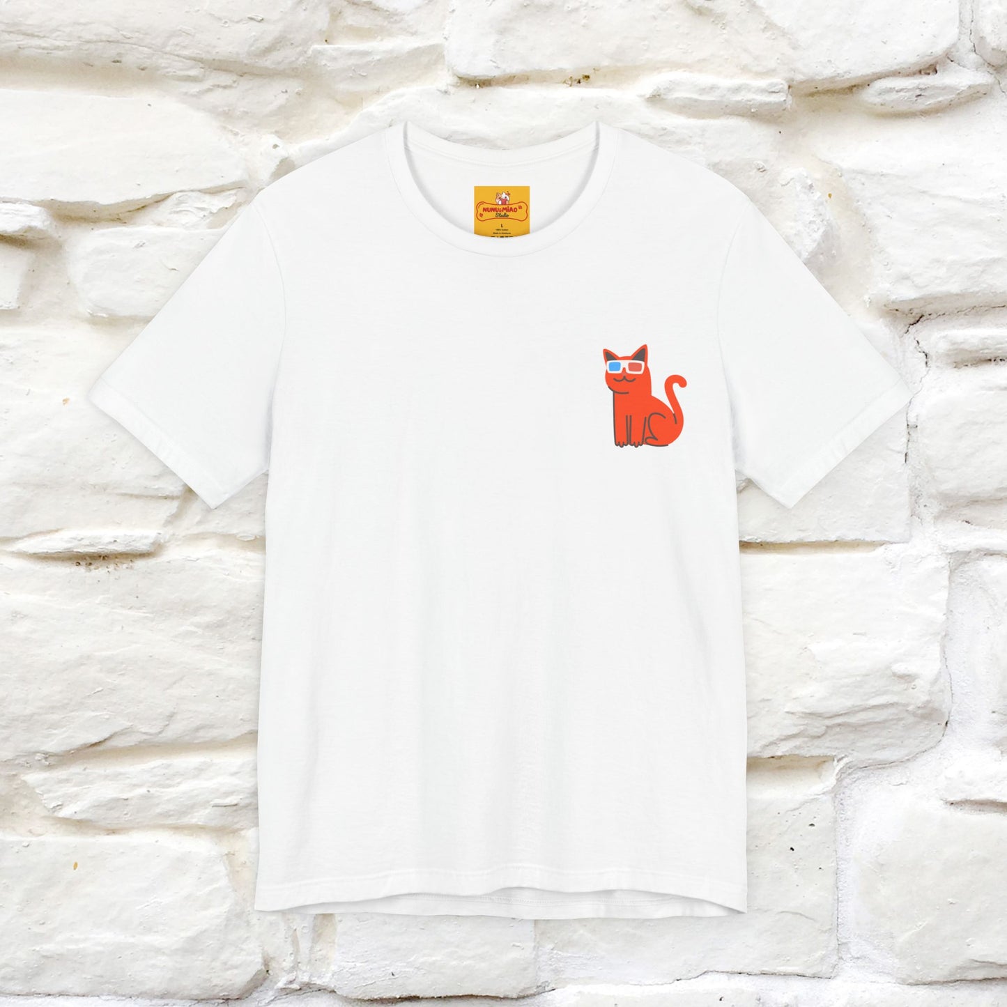 "See the Good in Yourself and Others" Cat T-Shirt | Front & Back Design | Nunu&Miao Studio - Nunu&Miao Studio