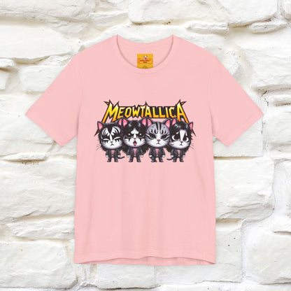 Meowtallica T-Shirt | Rock-Inspired Cat Tee| Nunu&Miao Studio