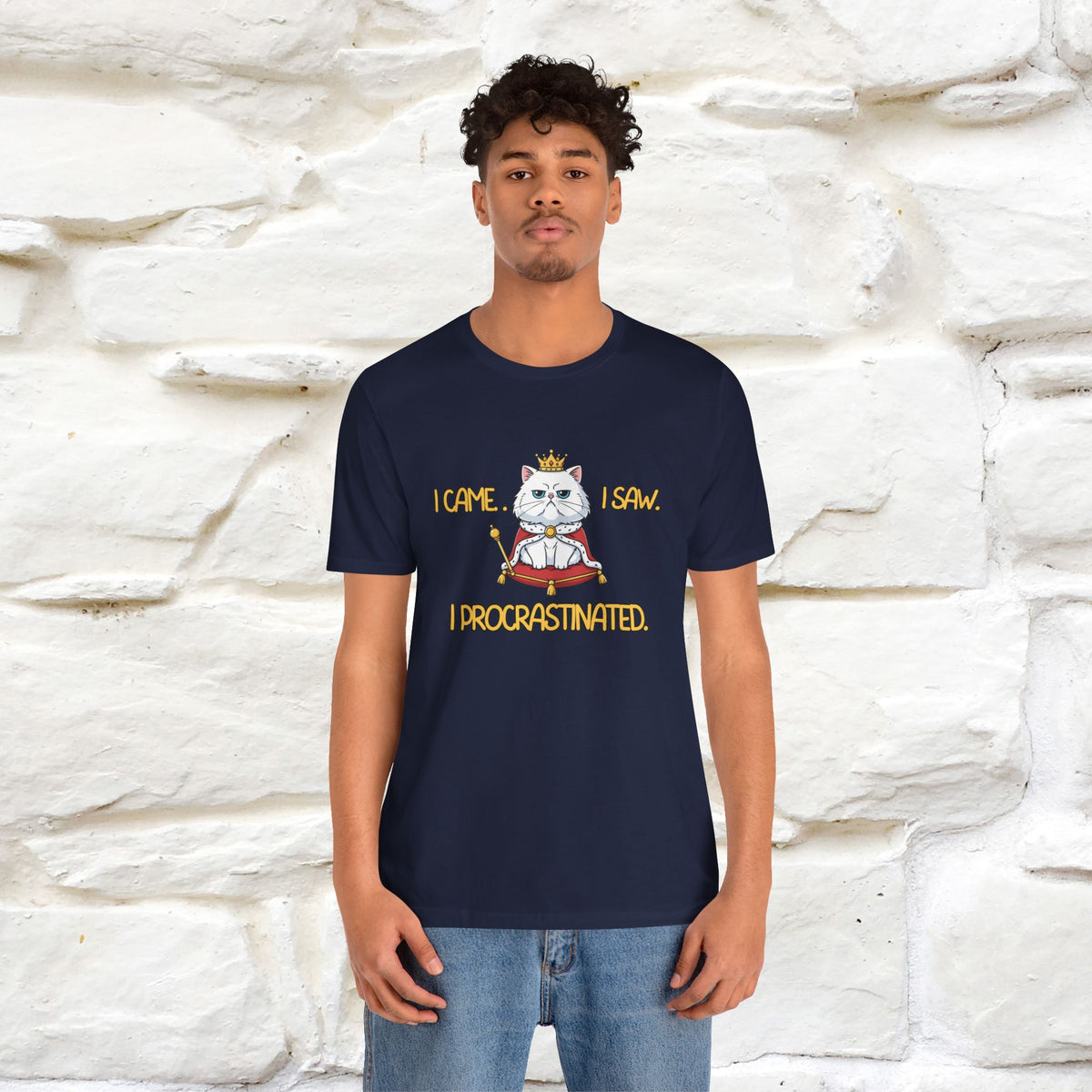 ''“I came. I saw. I procrastinated.''| Funny T-Shirt | Nunu&Miao Studio