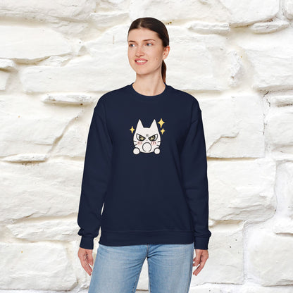 ''Don't Let Yourself Down.'' | Cute Cat Sweatshirt | Nunu&Miao Studio