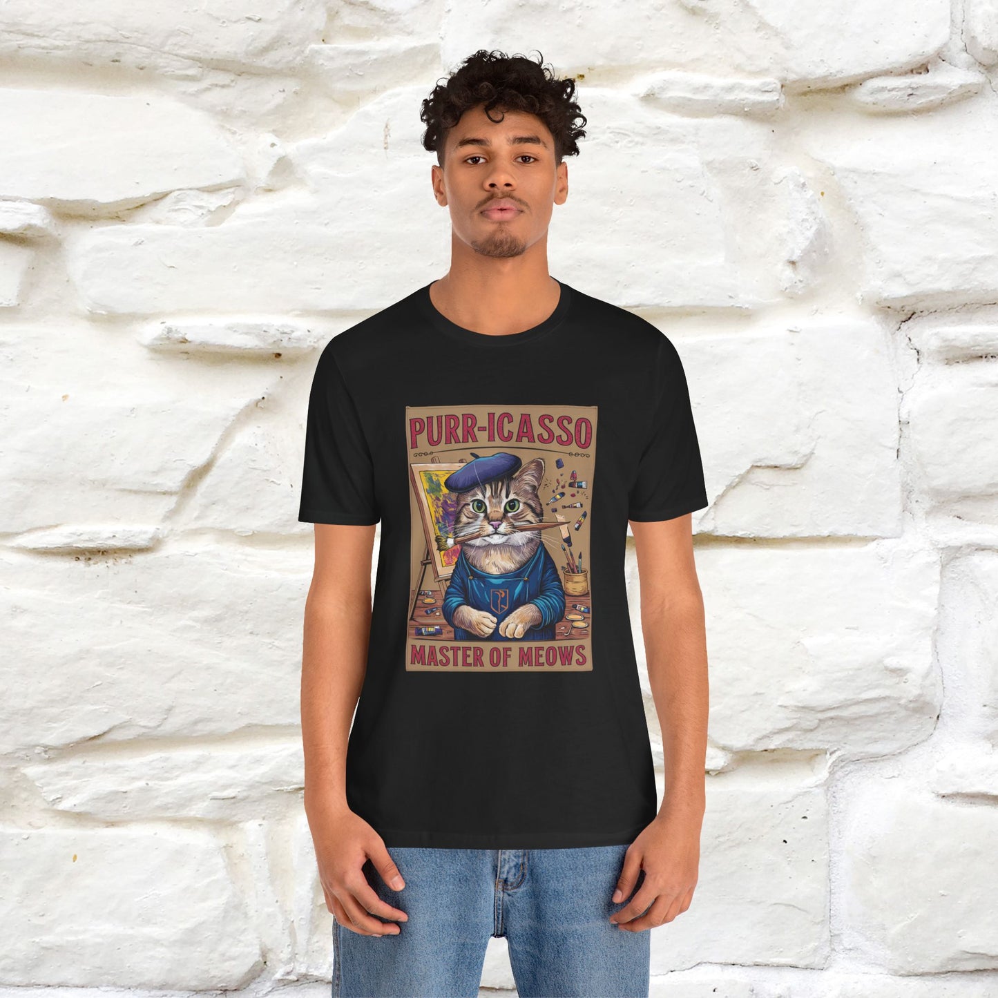 ''Purr-Icasso Masters Of Meows'' | CatT-Shirt | Nunu&Miao Studio - Nunu&Miao Studio