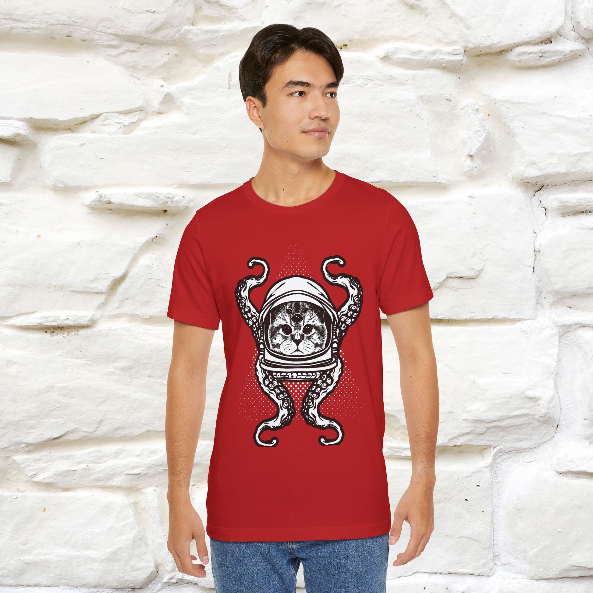 ''OctoCat Fusion'' Cat T-Shirt | Nunu&Miao Studio - Nunu&Miao Studio