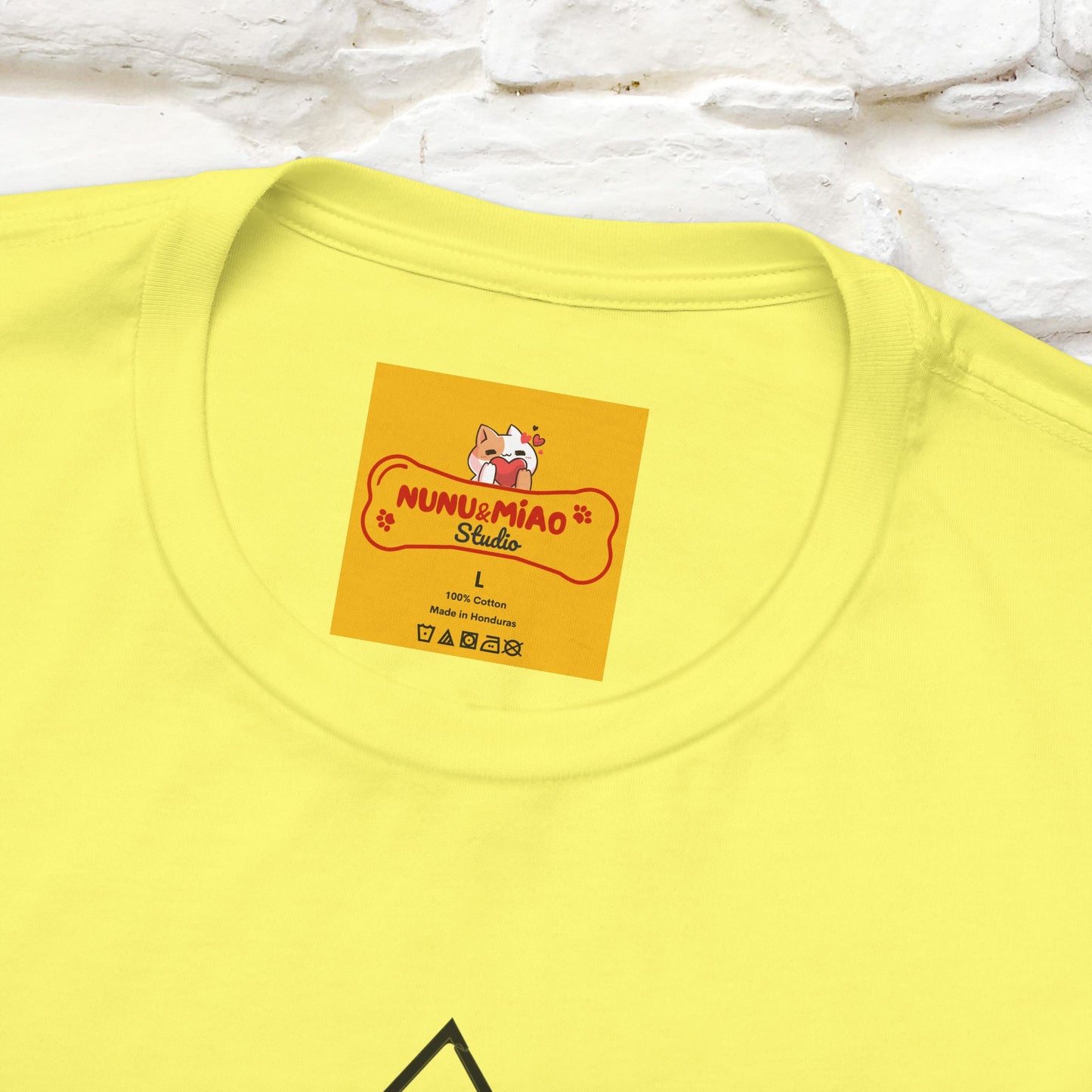 "Trinity'' Cat T-Shirt Front and Back Design | Nunu&Miao Studio - Nunu&Miao Studio
