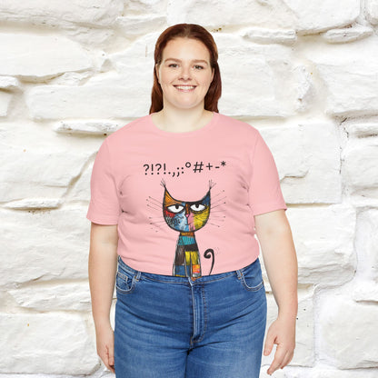 "Enigma" Cat T-shirt |Nunu&Miao Studio - Nunu&Miao Studio