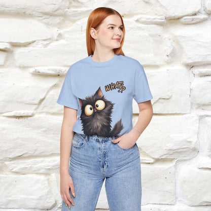 ''What ?'' | Cat T-Shirt  | Nunu&Miao Studio - Nunu&Miao Studio
