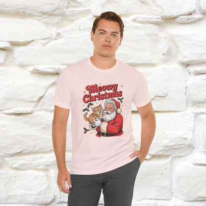 “Meowy Christmas” | Cat T-Shirt | Nunu&Miao Studio