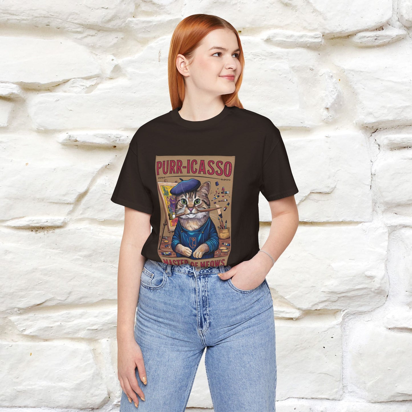 ''Purr-Icasso Masters Of Meows'' | CatT-Shirt | Nunu&Miao Studio - Nunu&Miao Studio