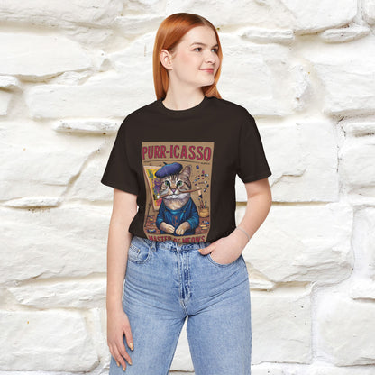 ''Purr-Icasso Masters Of Meows'' | CatT-Shirt | Nunu&Miao Studio - Nunu&Miao Studio