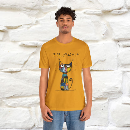 "Enigma" Cat T-shirt |Nunu&Miao Studio - Nunu&Miao Studio