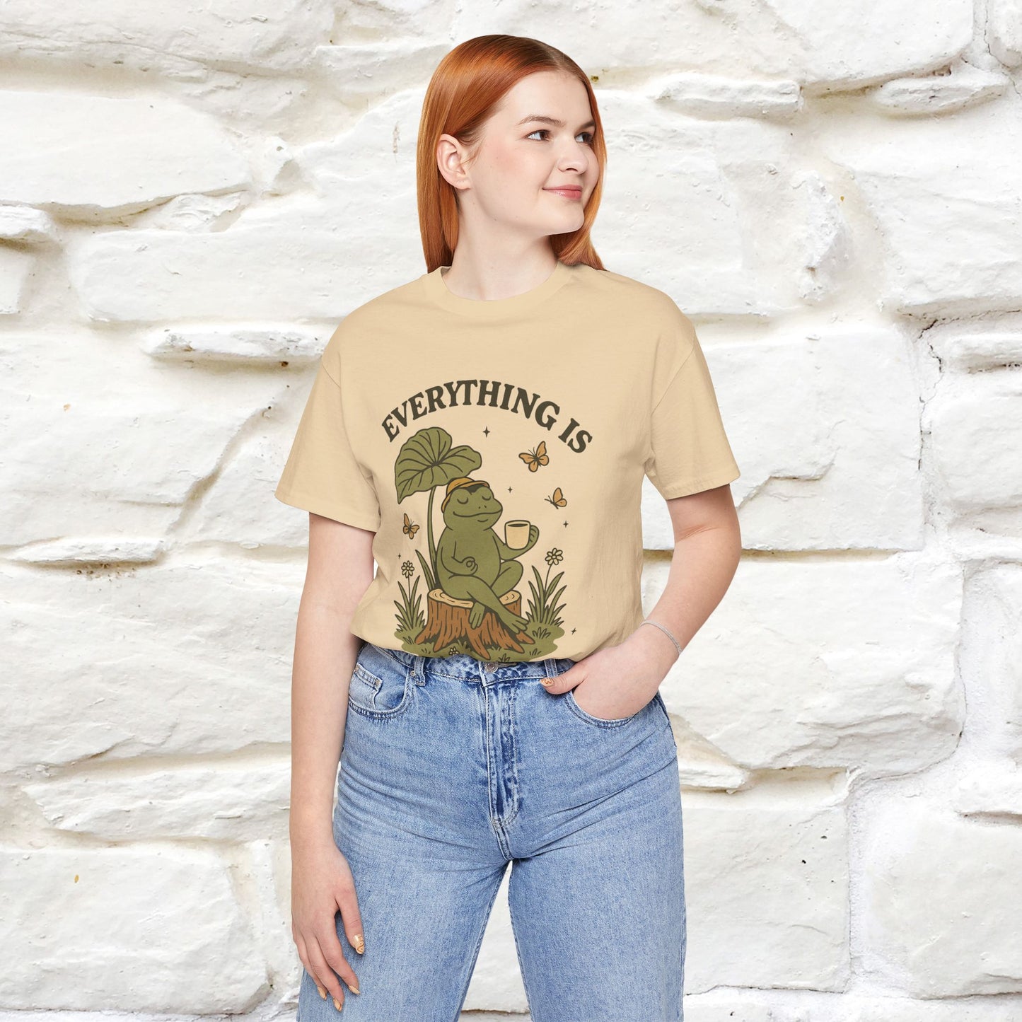 "Everything Is Fugureoutable"| Lifestyle Shirt |Nunu&Miao Studio - Nunu&Miao Studio