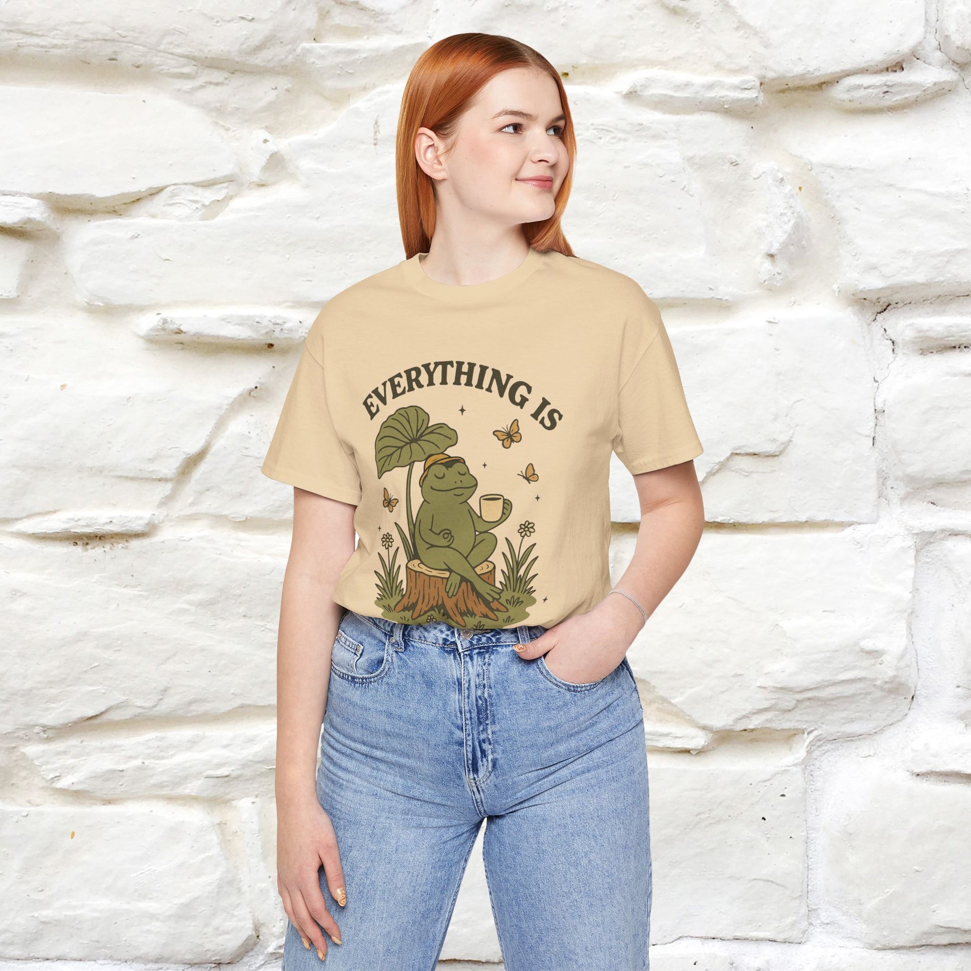 "Everything Is Fugureoutable"| Lifestyle Shirt |Nunu&Miao Studio - Nunu&Miao Studio