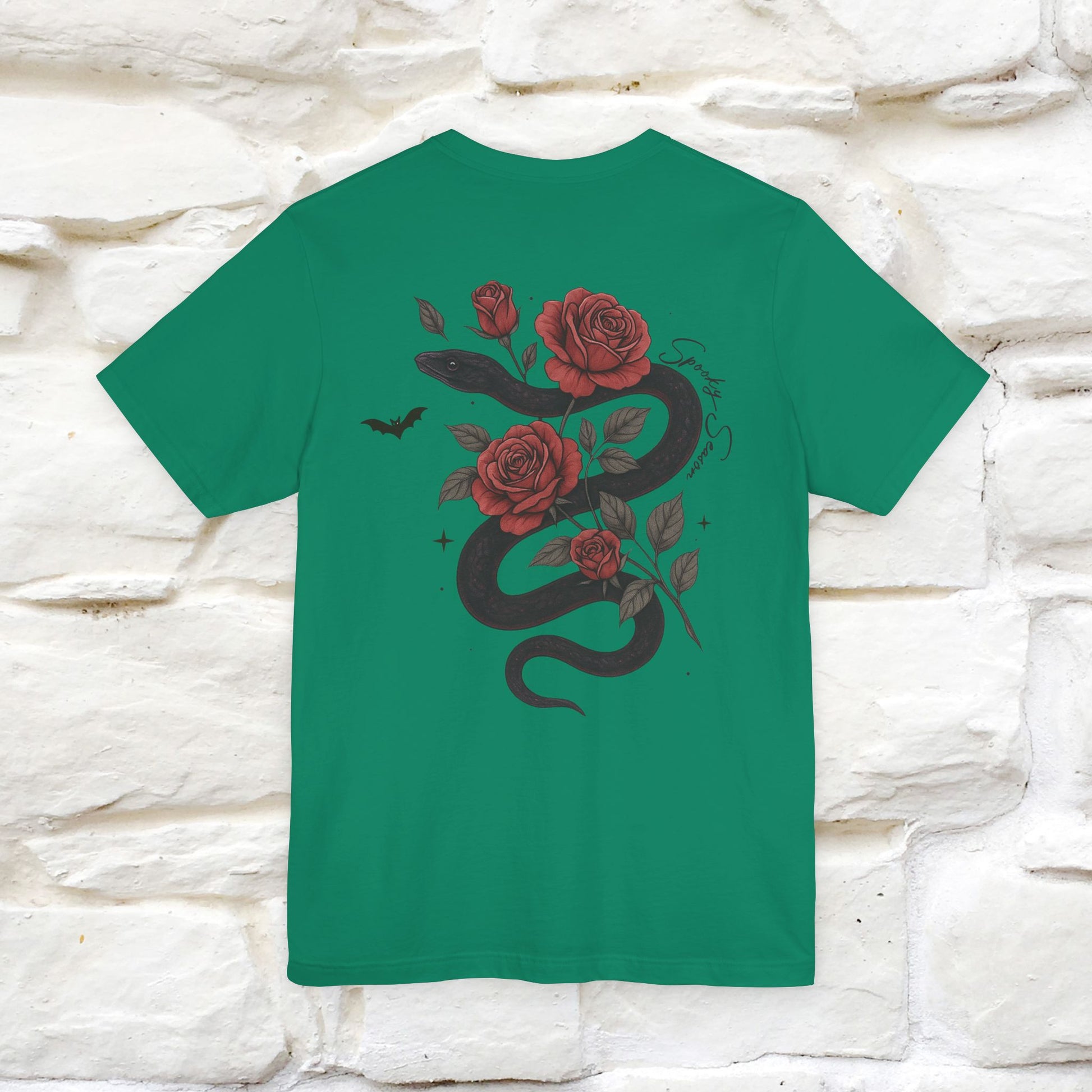 "The Rose and The Snake " Halloween T-shirt |Nunu&Miao Studio - Nunu&Miao Studio