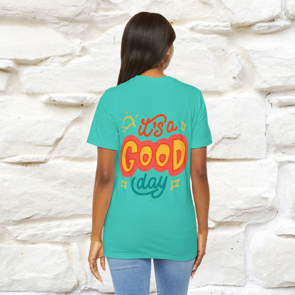 ""It's A Good Day" Cat T-Shirt| Front & Back Design | Nunu&Miao Studio - Nunu&Miao Studio
