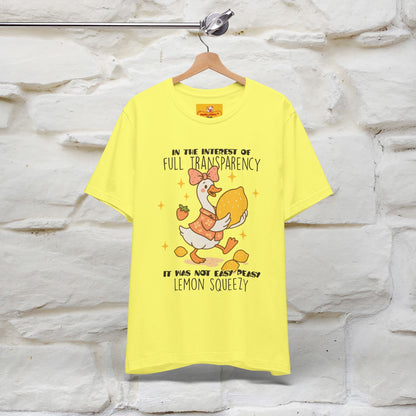 "It Was Not Easy Peasy" Funny T-shirt |Nunu&Miao Studio - Nunu&Miao Studio