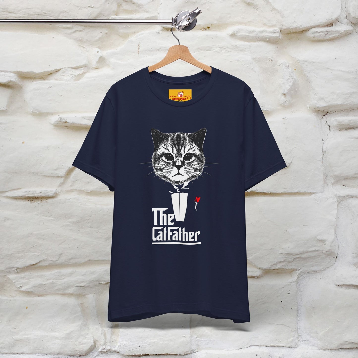 ''The Cat Father T-Shirt''| Iconic Cat Lover Tee | Nunu&Miao Studio - Nunu&Miao Studio