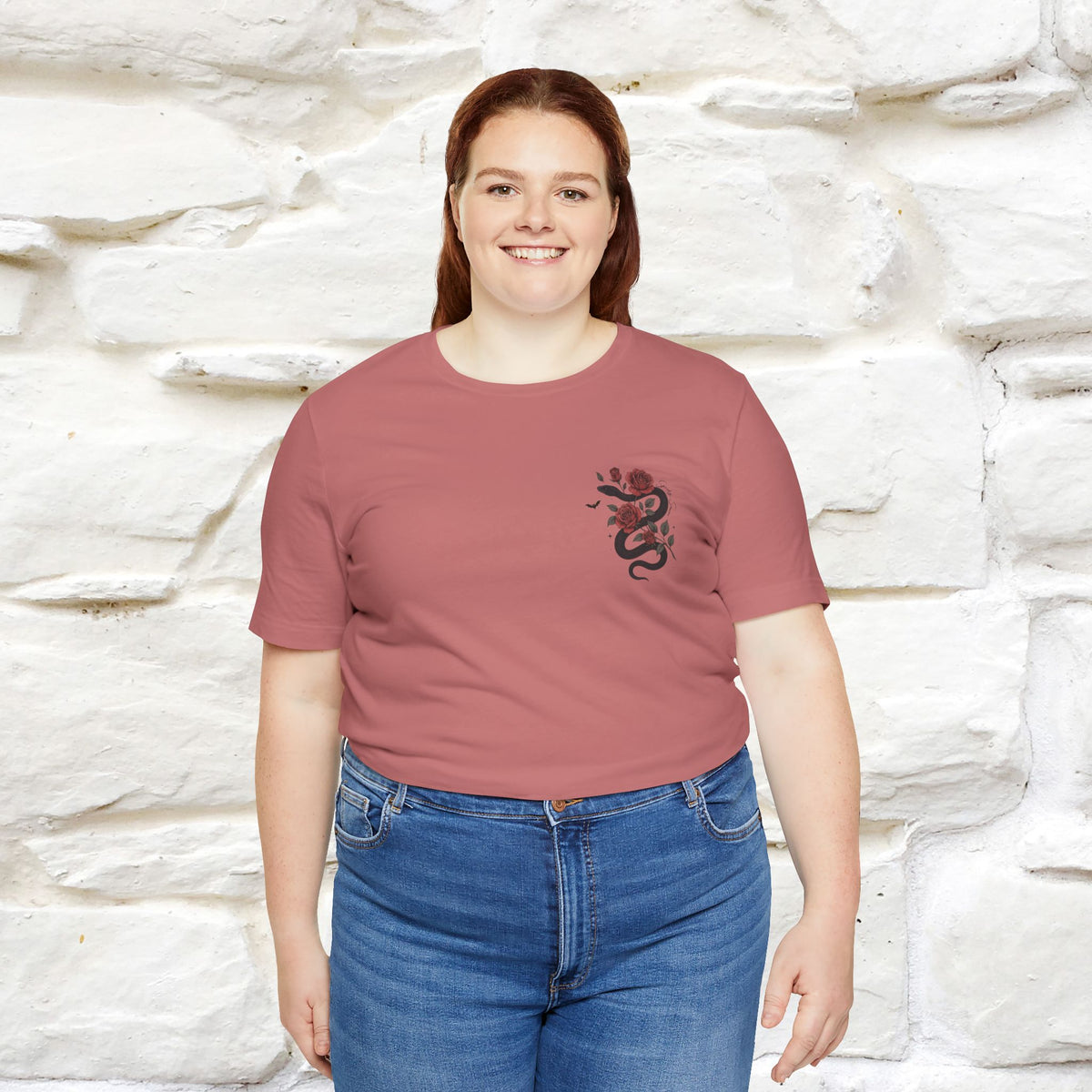 "The Rose and The Snake " Halloween T-shirt |Nunu&Miao Studio