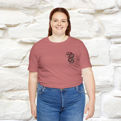 "The Rose and The Snake " Halloween T-shirt |Nunu&Miao Studio
