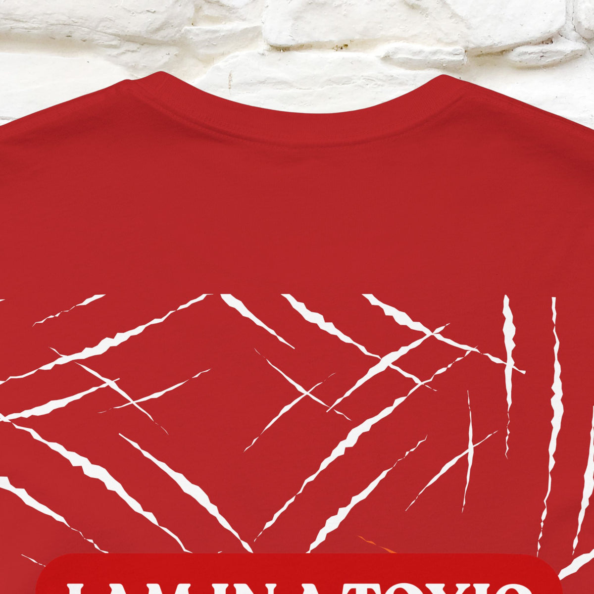 "“I Am in a Toxic Relationship"  Funny Cat T-Shirt | Front & Back Design | Nunu&Miao Studio