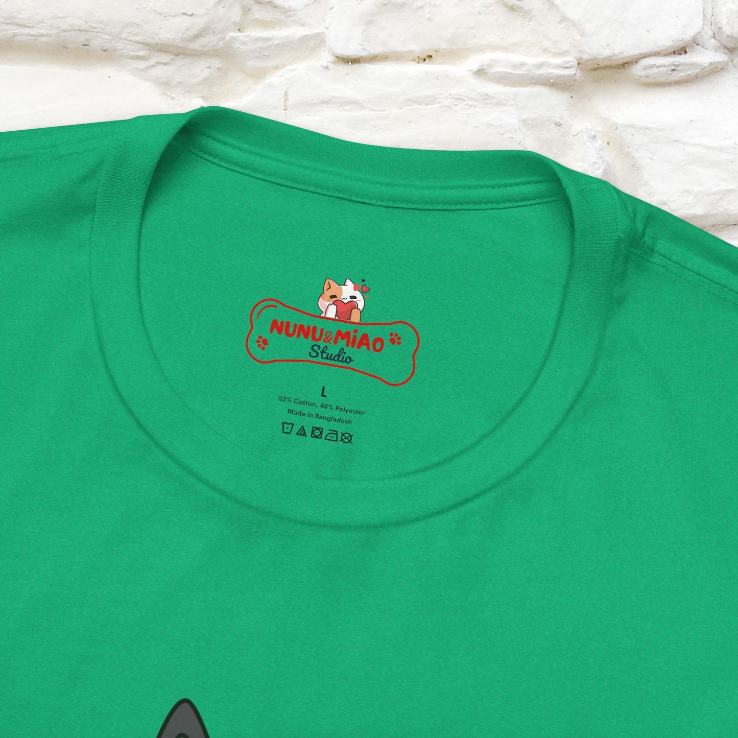 ''Life Begings After Coffe''  Cat T-shirt for Men and Women  100% Cotton* - Nunu&Miao Studio